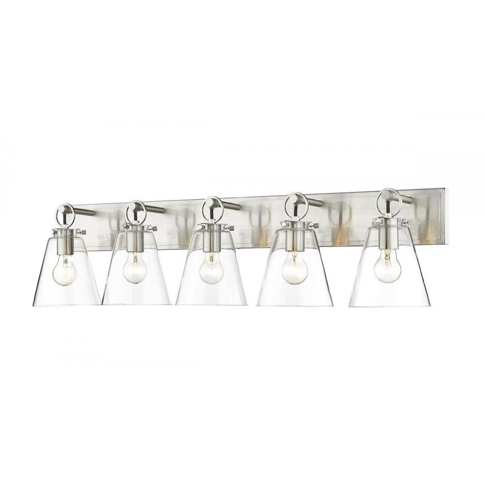 5 Light Vanity-Clear