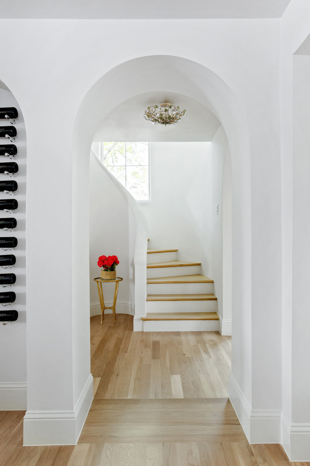 Crystorama 4840-CT Josie 5 Light Semi Flush Mount, UL Damp Rated, Champagne Green Tea