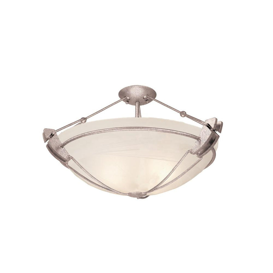 Grande 24 Inch Wall Sconce – Pearl Silver – 4844PS/ALAB