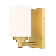 1 Light Wall Sconce-White