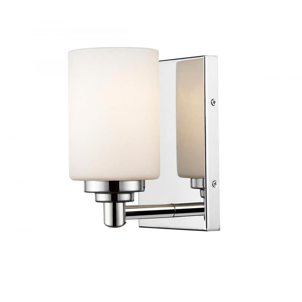 1 Light Wall Sconce-White