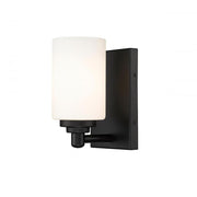 1 Light Wall Sconce-White