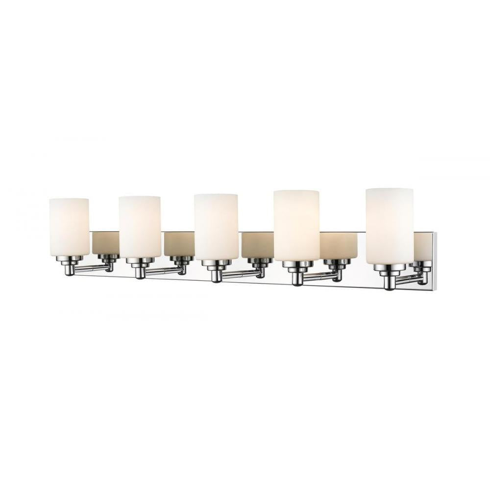 5 Light Vanity-White
