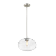 1 Light Pendant-Clear
