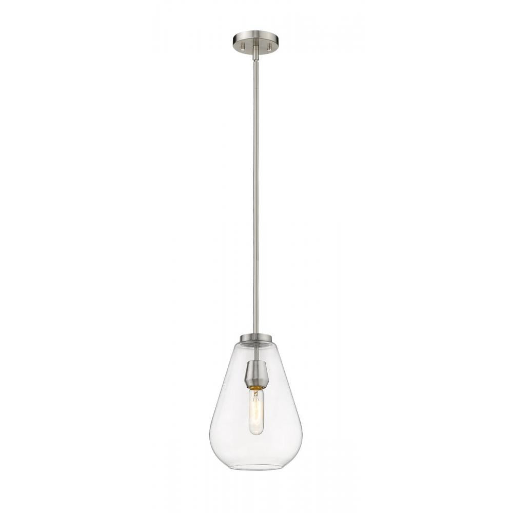 1 Light Pendant-Clear