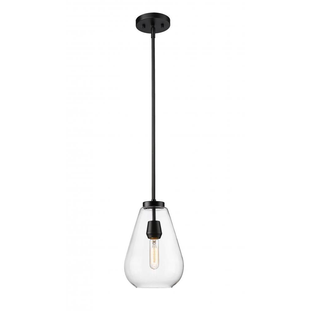 1 Light Pendant-Clear