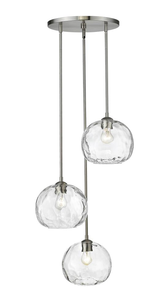 Z-Lite Lighting 490P10-3R-BN Chandelier Nautical - Nickel