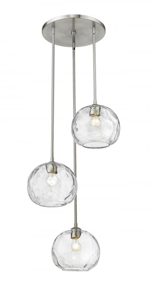 Z-Lite Lighting 490P10-3R-BN Chandelier Nautical - Nickel