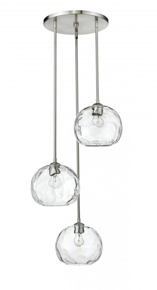 Z-Lite Lighting 490P10-3R-BN Chandelier Nautical - Nickel