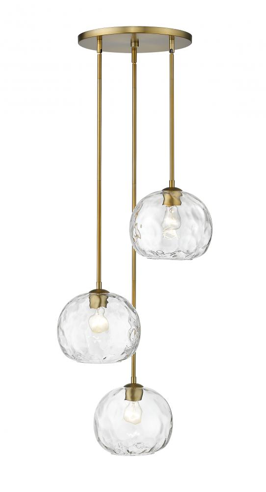 Z-Lite Lighting 490P10-3R-OBR Chandelier Nautical - Brass