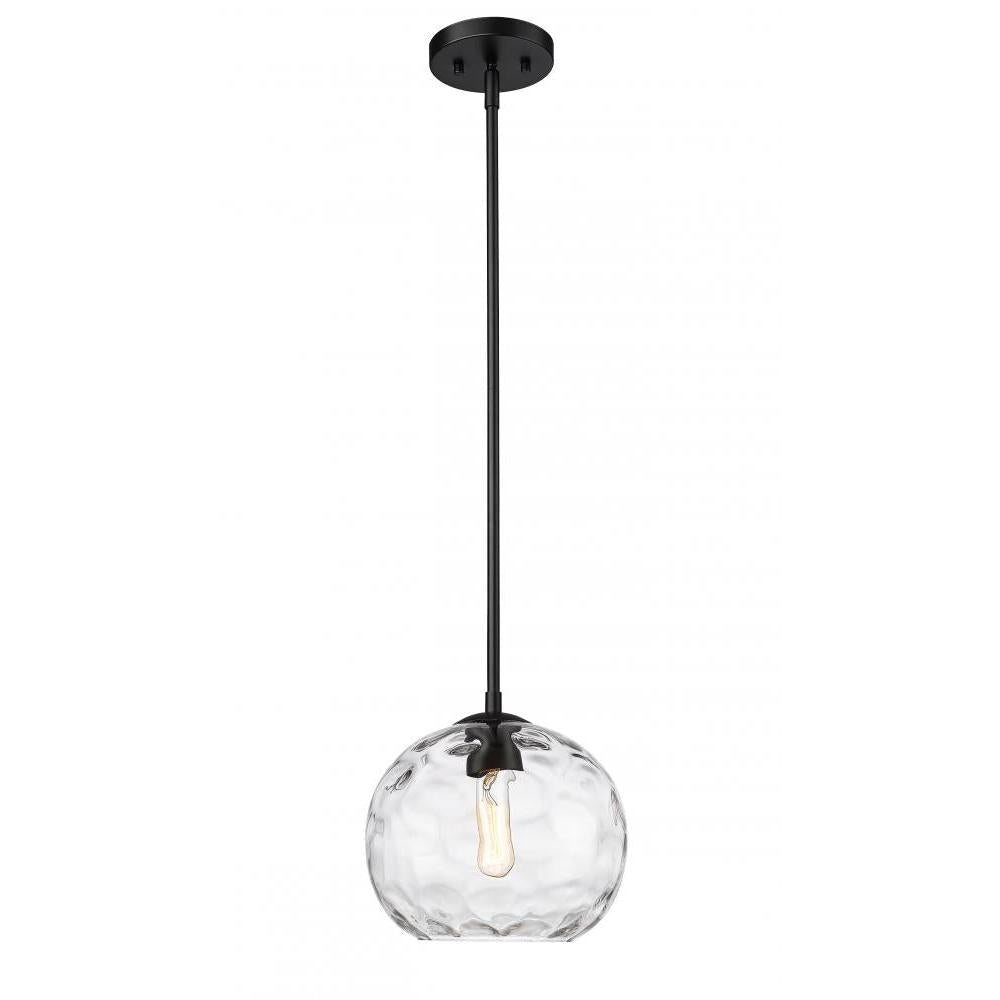 1 Light Pendant-Clear