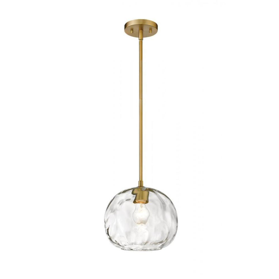 1 Light Pendant-Clear