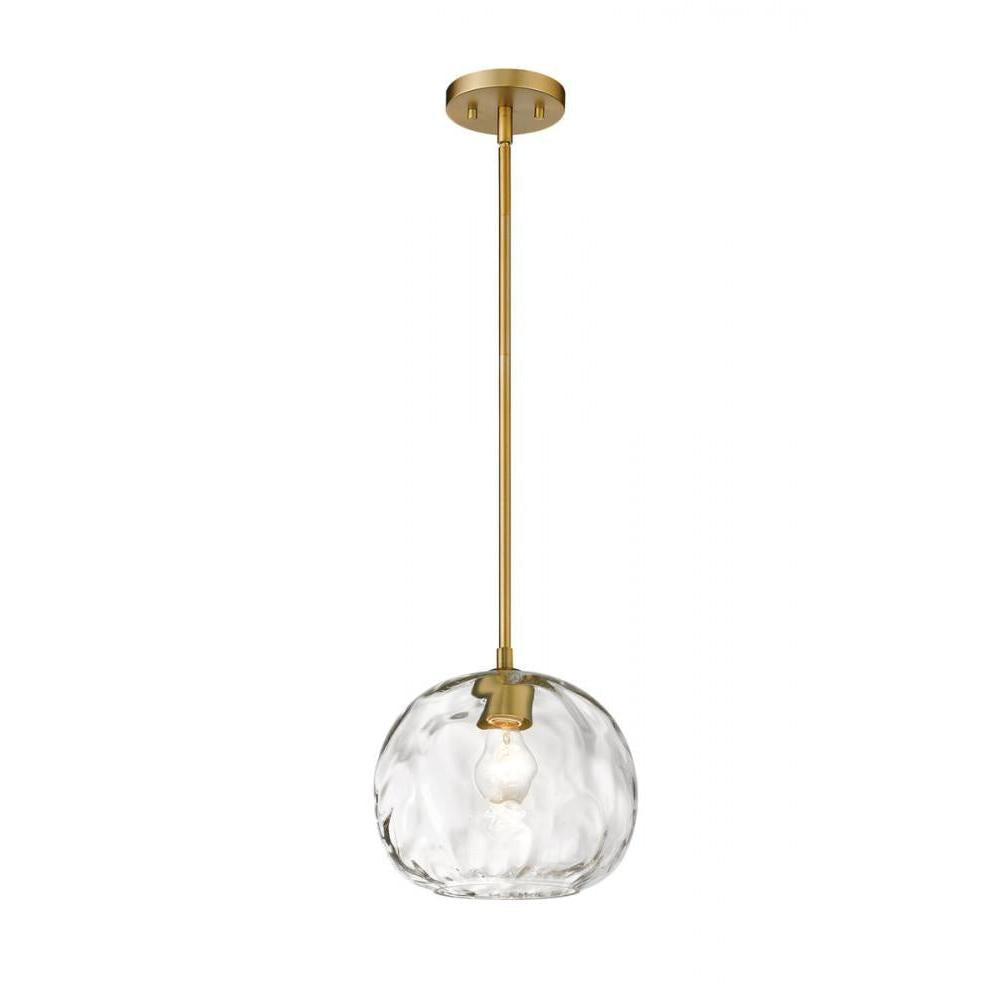 1 Light Pendant-Clear