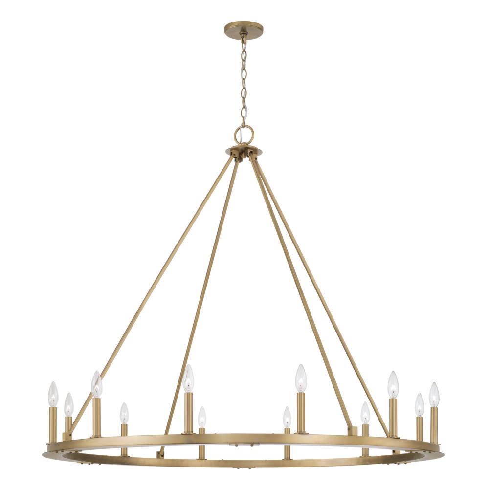 Capital Lighting PEARSON 4912AD Chandelier Contemporary - Aged Brass