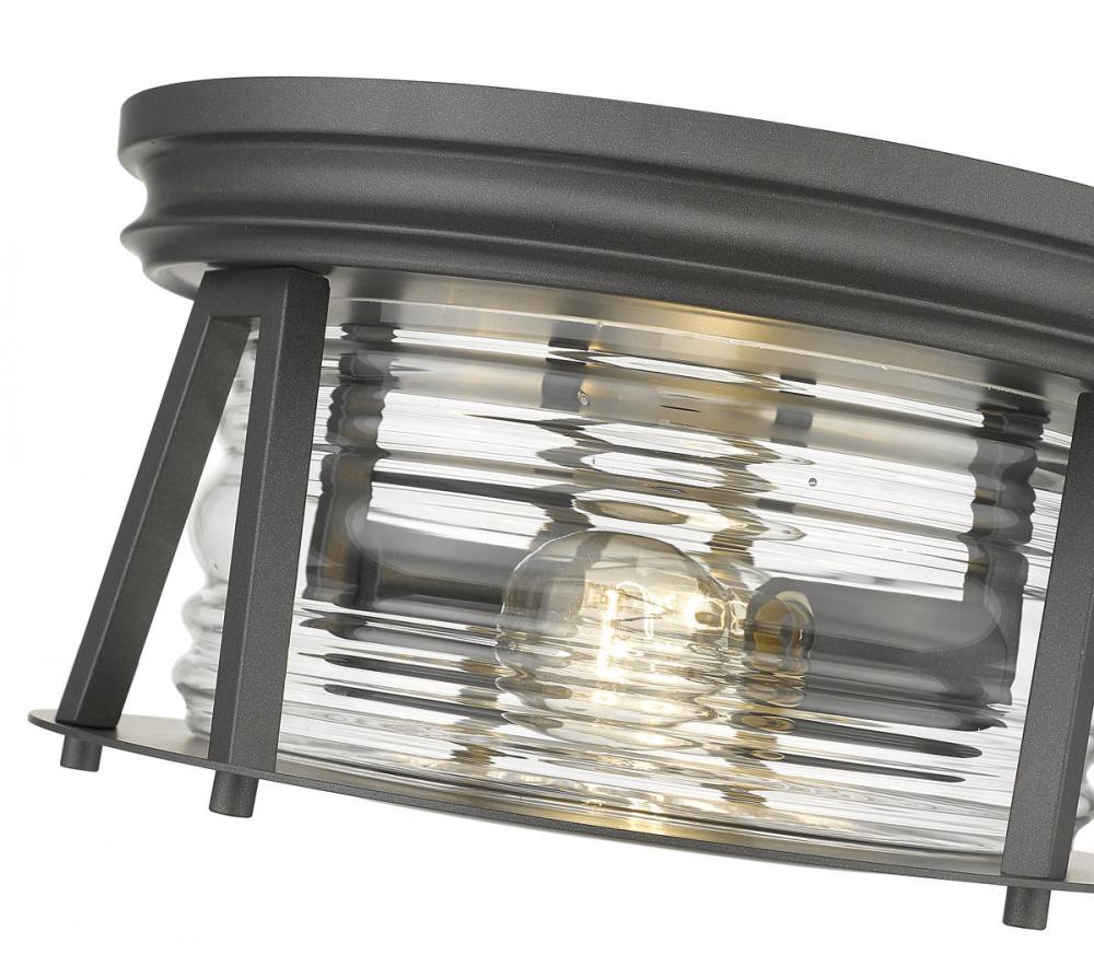 Z-Lite Lighting 491F2-BRZ Flush Mount Americana - Bronze