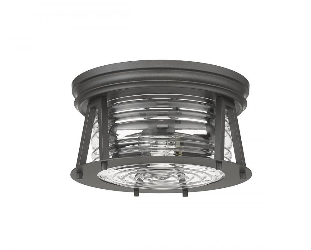 Z-Lite Lighting 491F2-BRZ Flush Mount Americana - Bronze