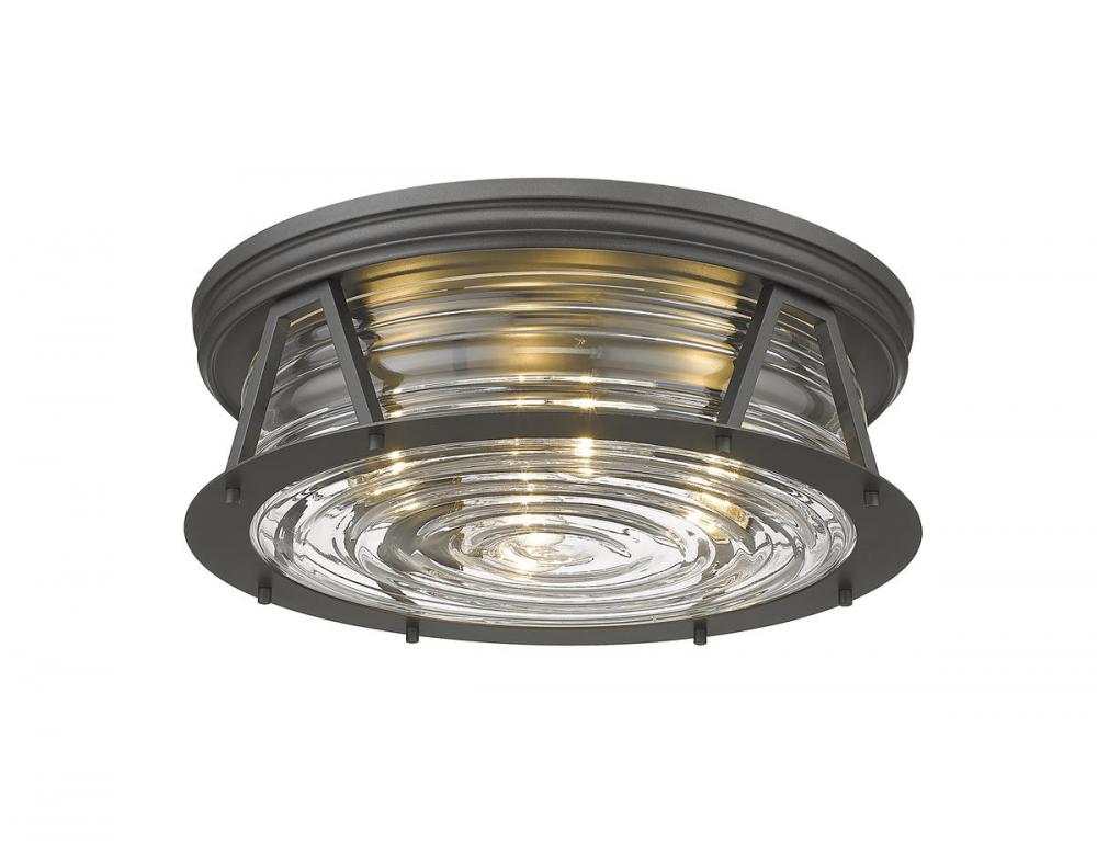 Z-Lite Lighting 491F4-BRZ Flush Mount Americana - Bronze