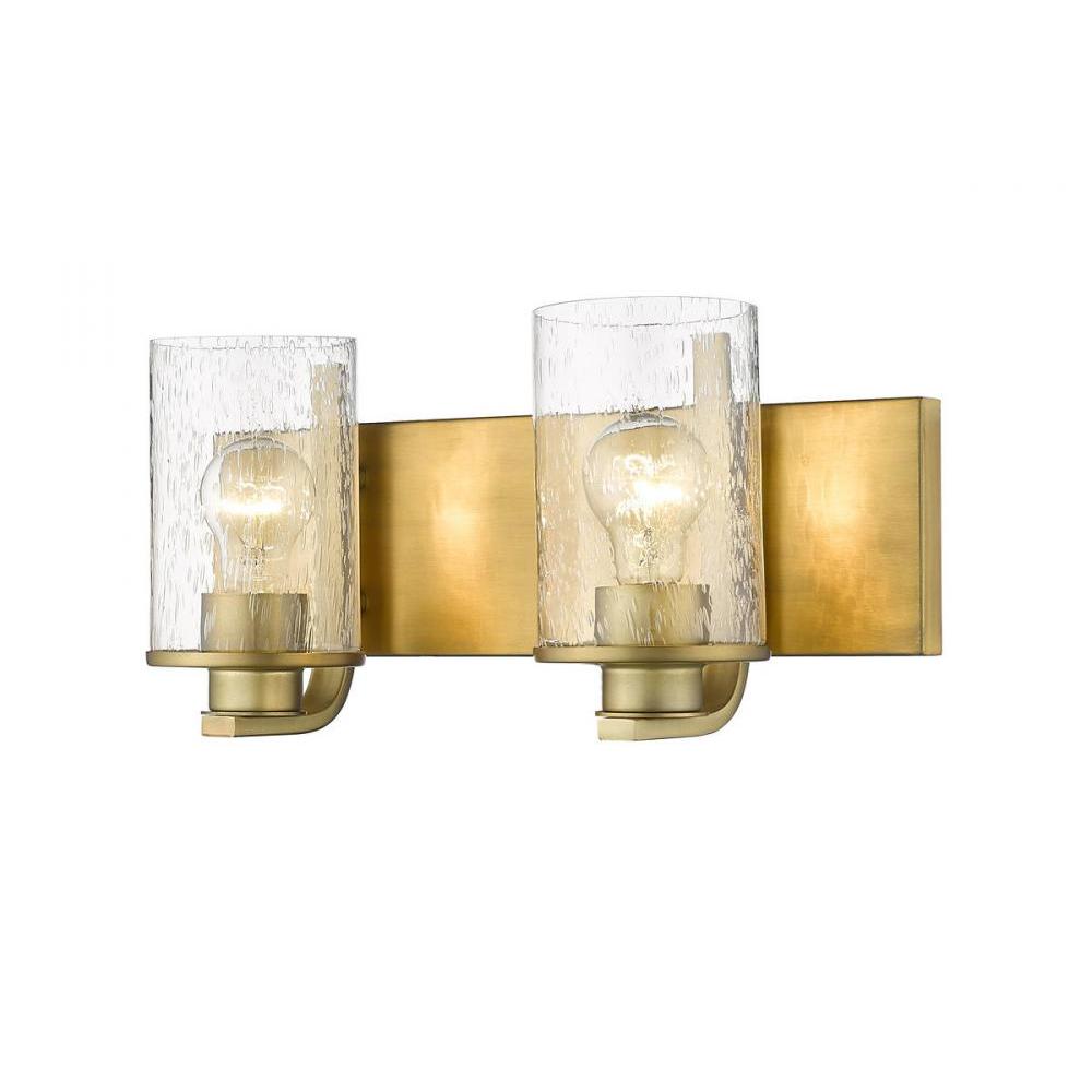2 Light Vanity-Clear Seedy