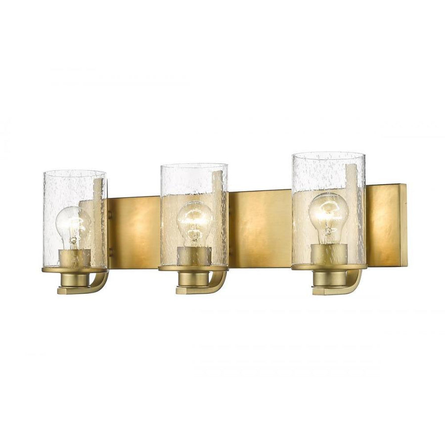 3 Light Vanity-Clear Seedy