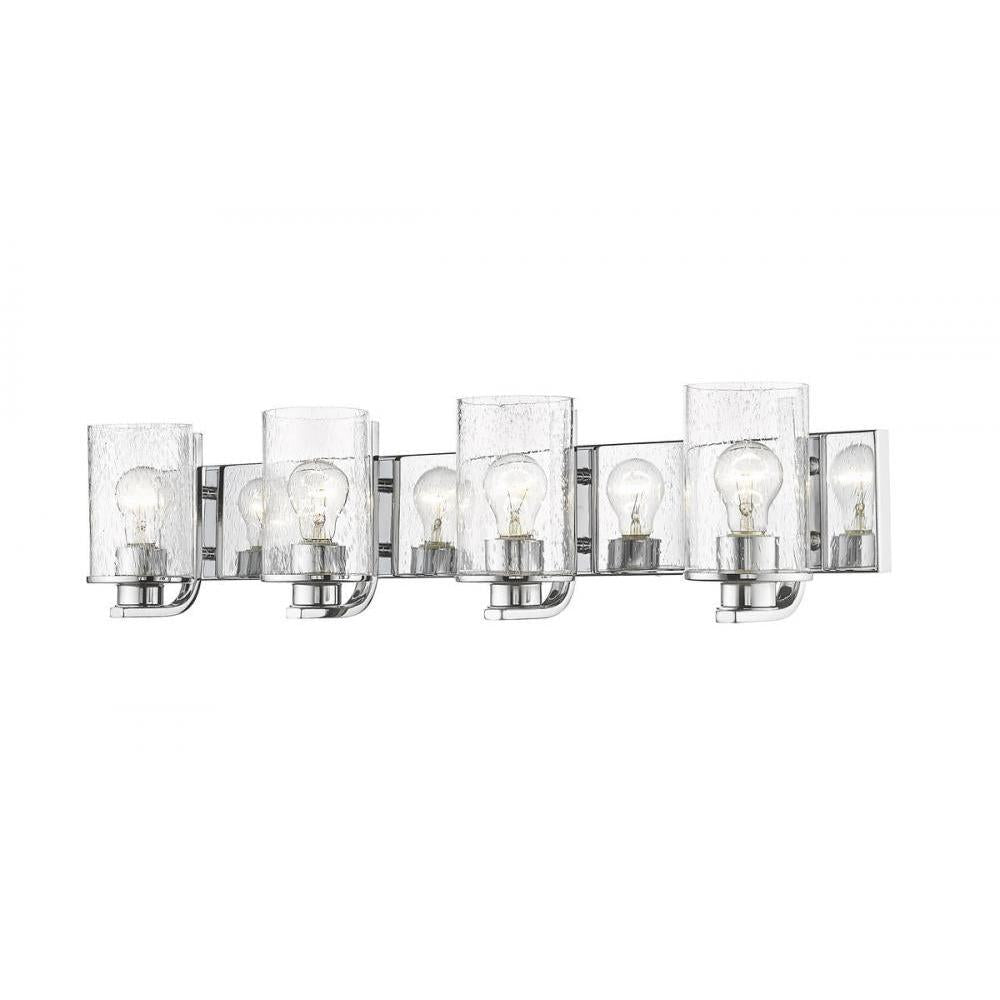 4 Light Vanity-Clear Seedy