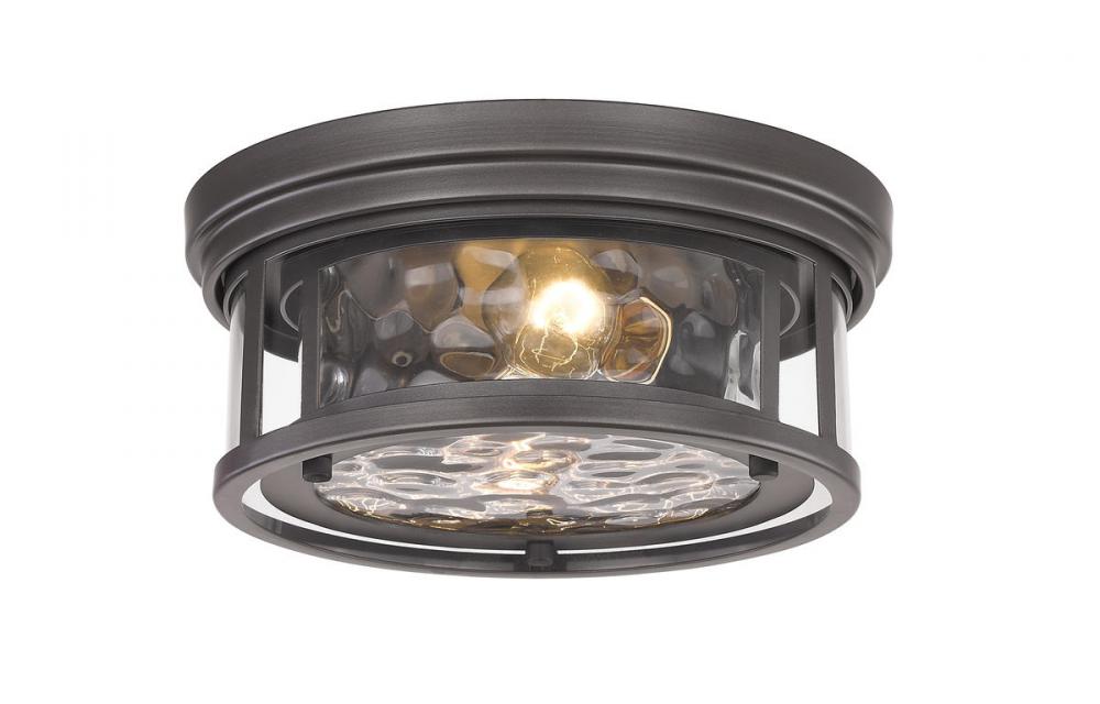 Z-Lite Lighting 493F2-BRZ Flush Mount Americana - Bronze