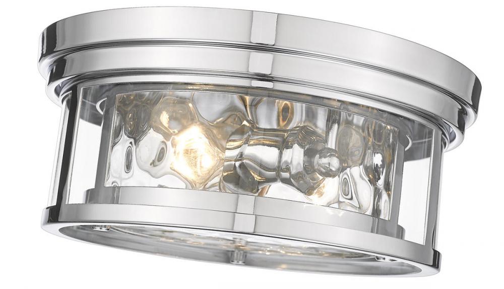 Z-Lite Lighting 493F2-PN Flush Mount Americana - Nickel