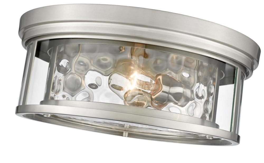 Z-Lite Lighting 493F3-BN Flush Mount Americana - Nickel