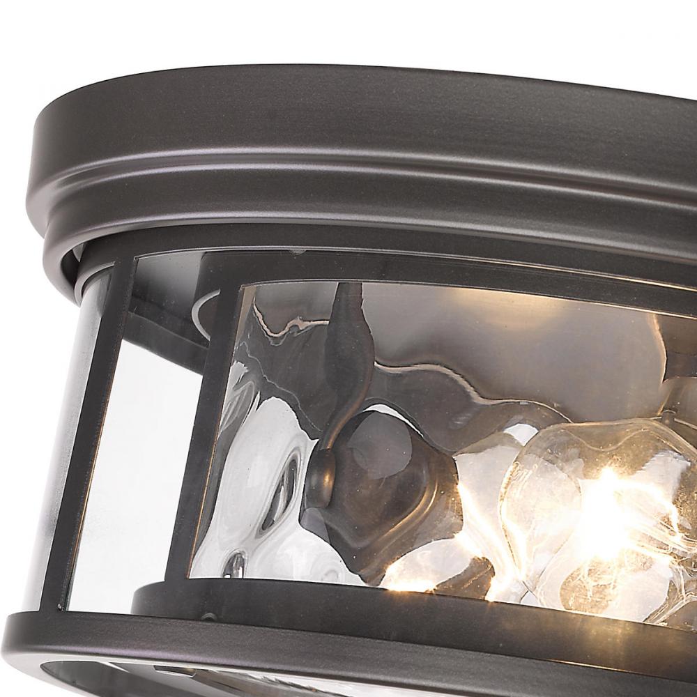 Z-Lite Lighting 493F3-BRZ Flush Mount Americana - Bronze