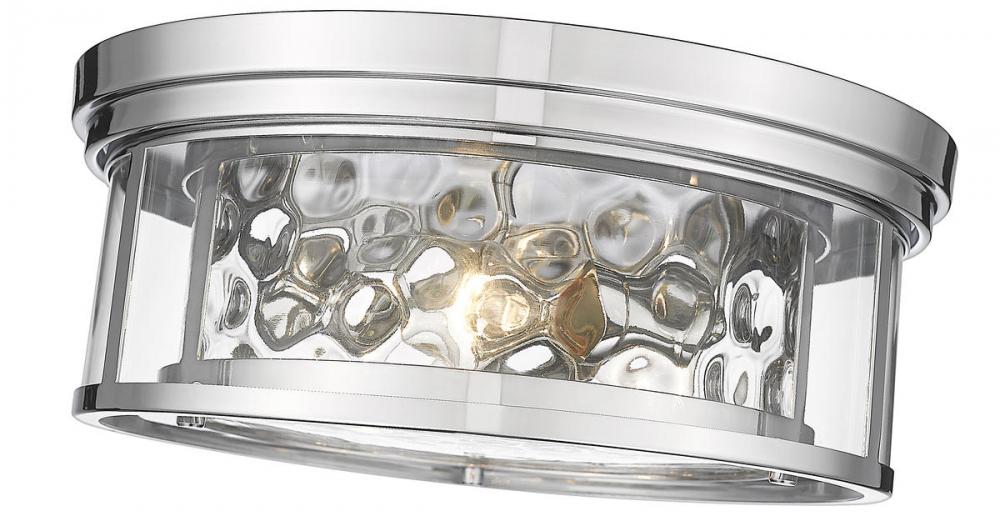 Z-Lite Lighting 493F3-PN Flush Mount Americana - Nickel