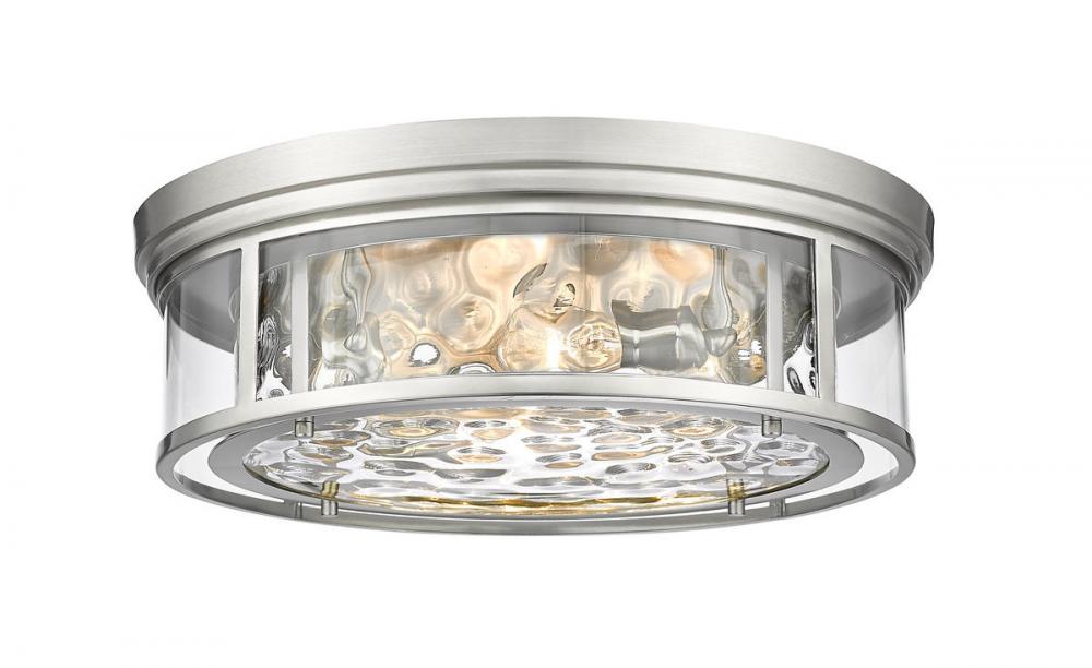 Z-Lite Lighting 493F4-BN Flush Mount Americana - Nickel