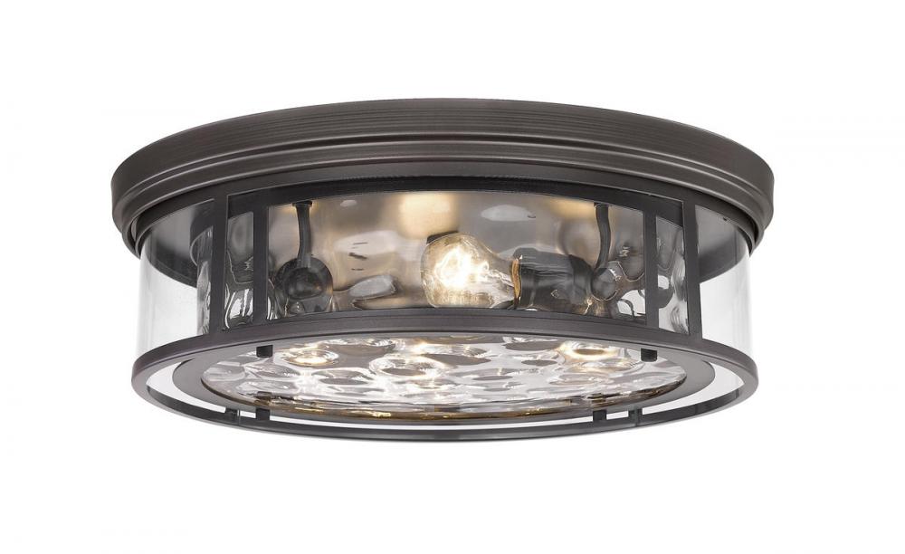 Z-Lite Lighting 493F4-BRZ Flush Mount Americana - Bronze