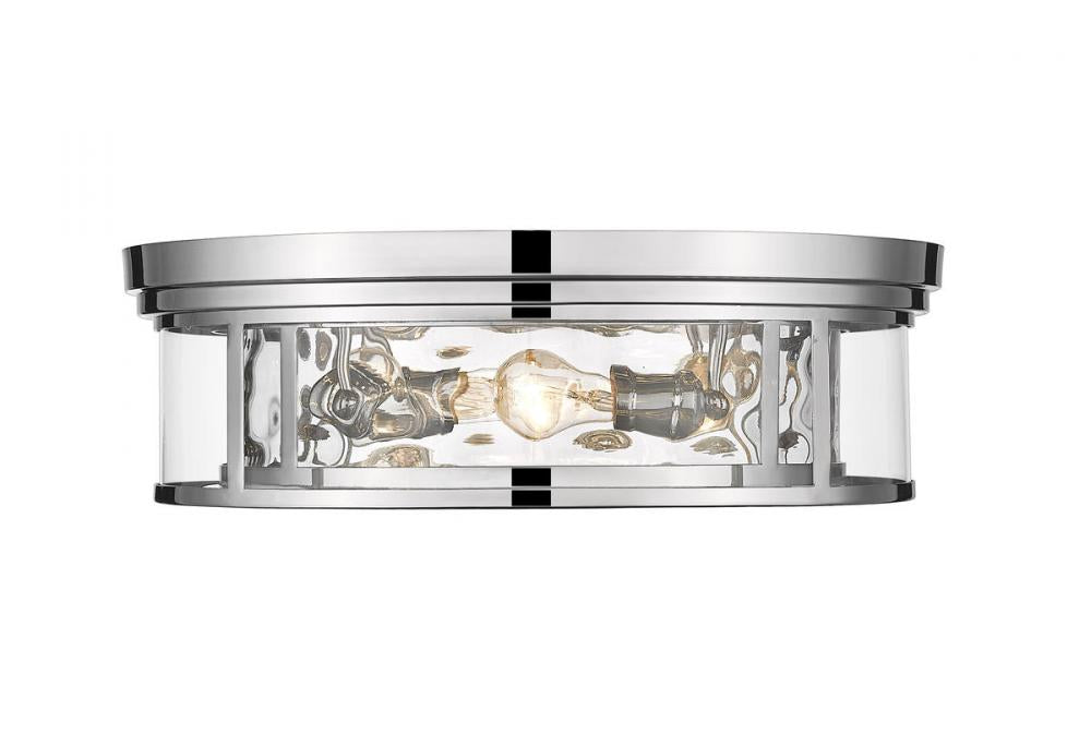 Z-Lite Lighting 493F4-PN Flush Mount Americana - Nickel