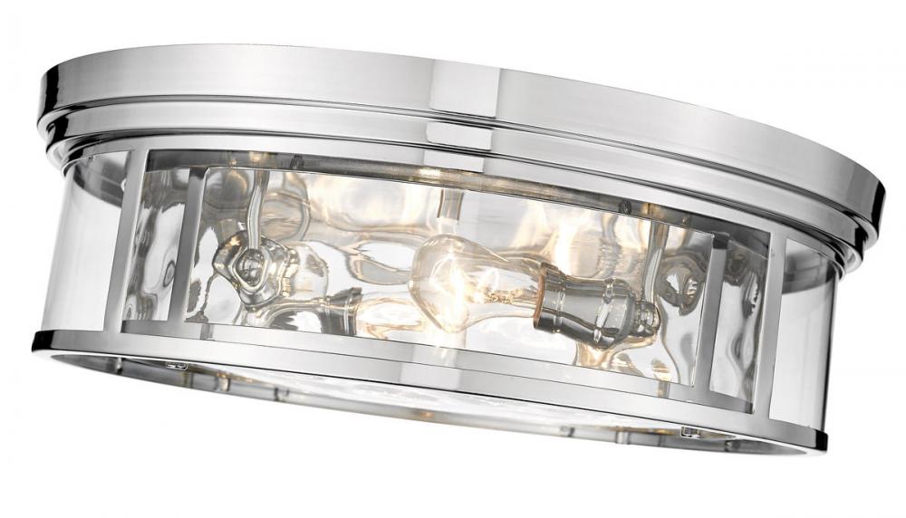 Z-Lite Lighting 493F4-PN Flush Mount Americana - Nickel