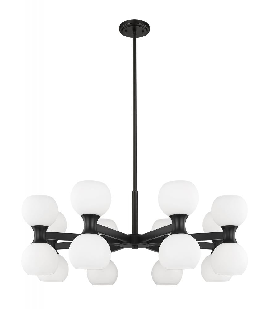 Z-Lite Lighting 494-16MB Chandelier Americana - Black