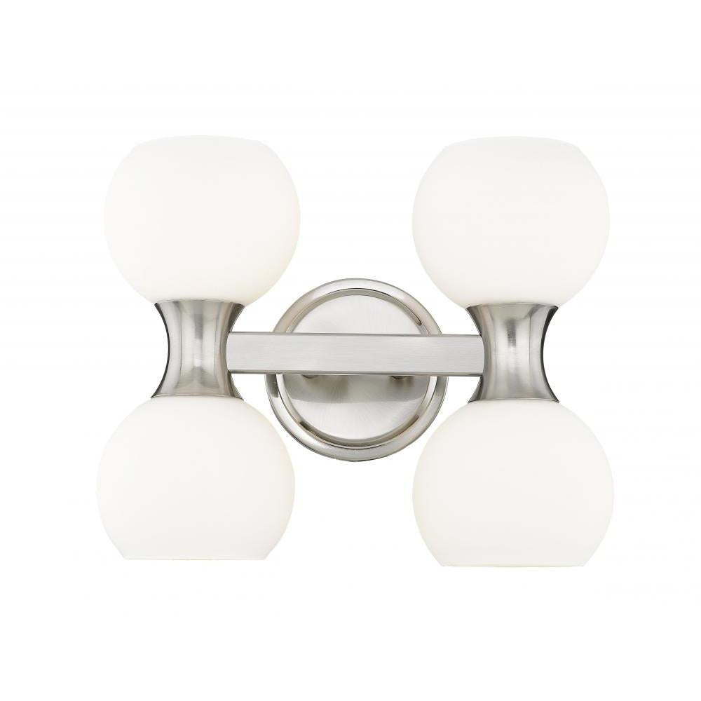 4 Light Vanity-Matte Opal