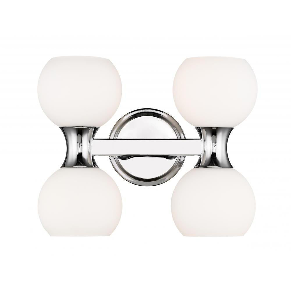 4 Light Vanity-Matte Opal