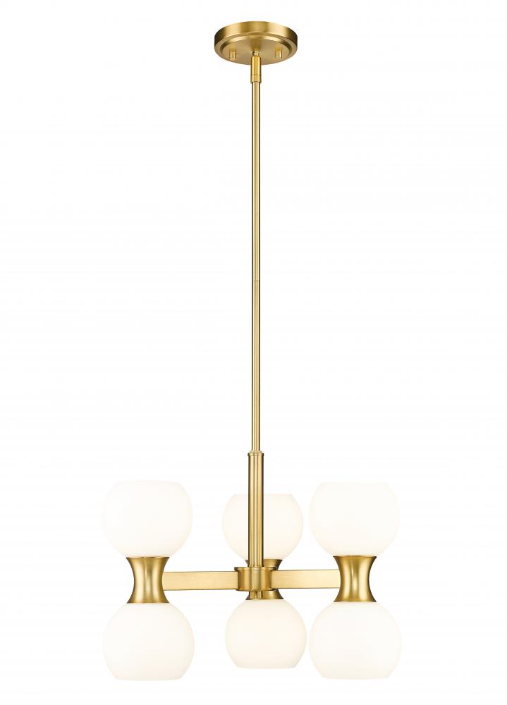 Z-Lite Lighting 494-6MGLD Chandelier Americana - Gold