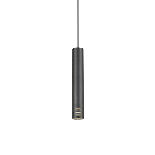 Milca 15-in Black 1 Light Pendant