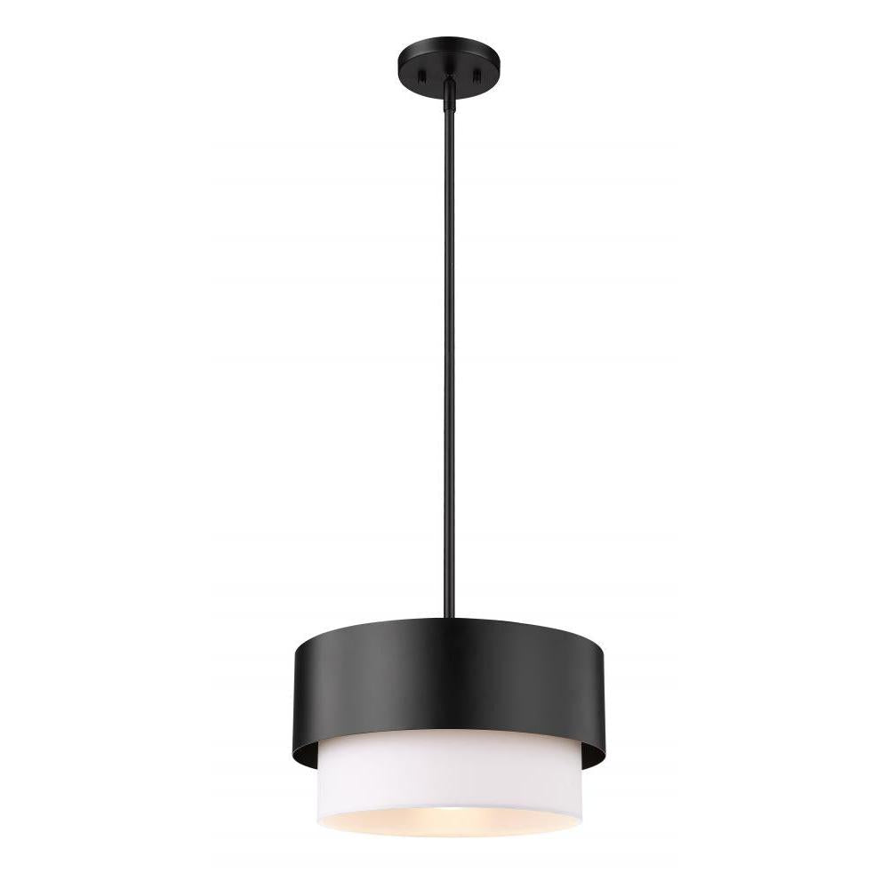 1 Light Pendant-White