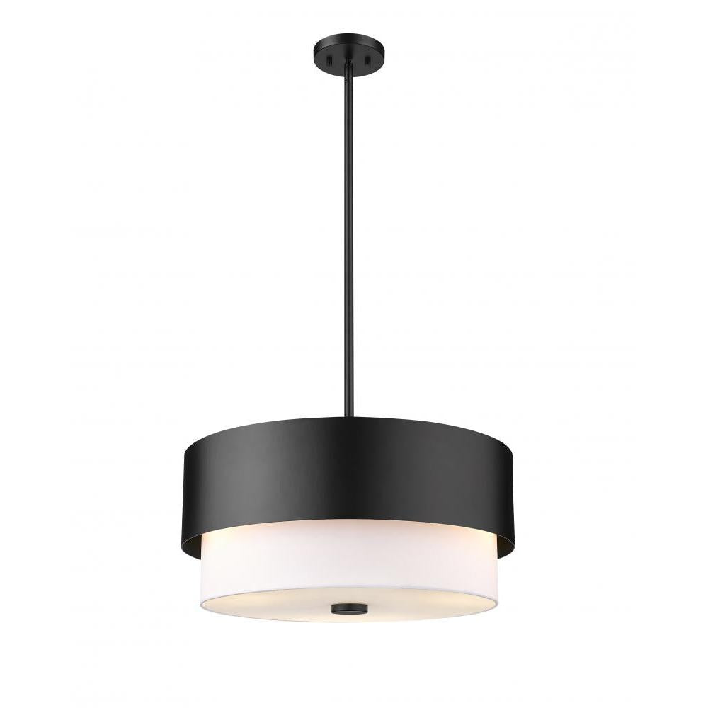 3 Light Pendant-White