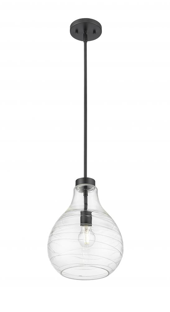 Z-Lite Lighting 496P10-MB Pendant Contemporary - Black