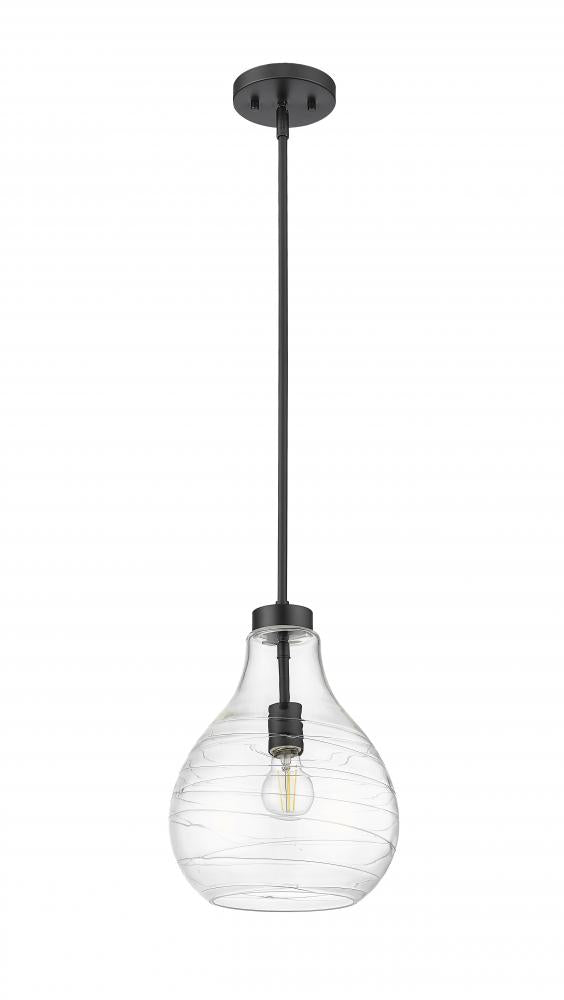 Z-Lite Lighting 496P10-MB Pendant Contemporary - Black