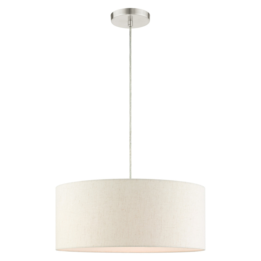 Livex Lighting BLOSSOM 49802-91 Pendant Casual - Brushed Nickel