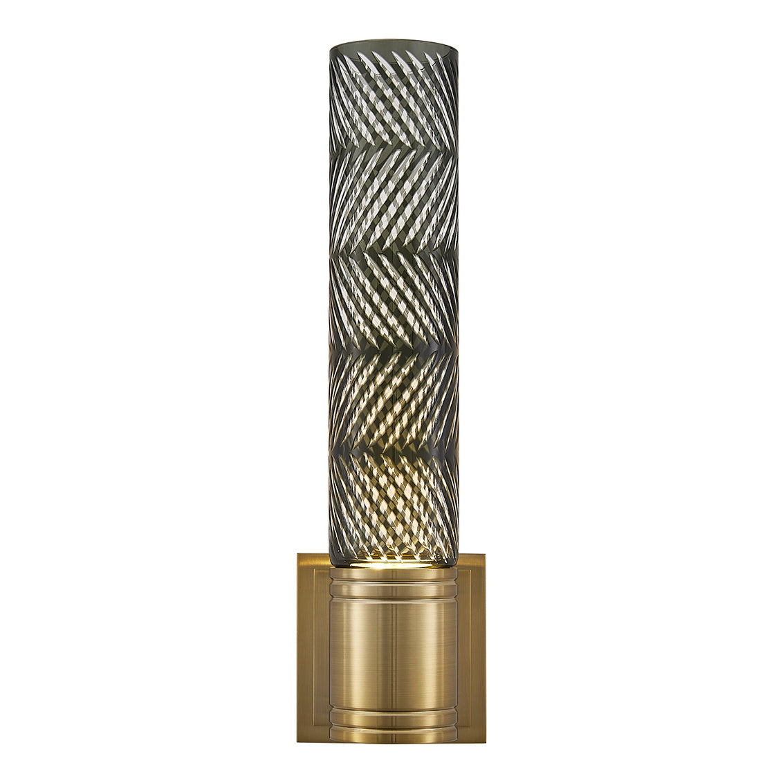 Kiriko 16.25-in (6-watt) LED Winter Brass Wall Sconce