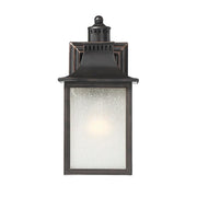 Monte Grande 1-Light Outdoor Wall Lantern in Slate
