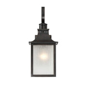 Monte Grande 3-Light Outdoor Wall Lantern in Slate