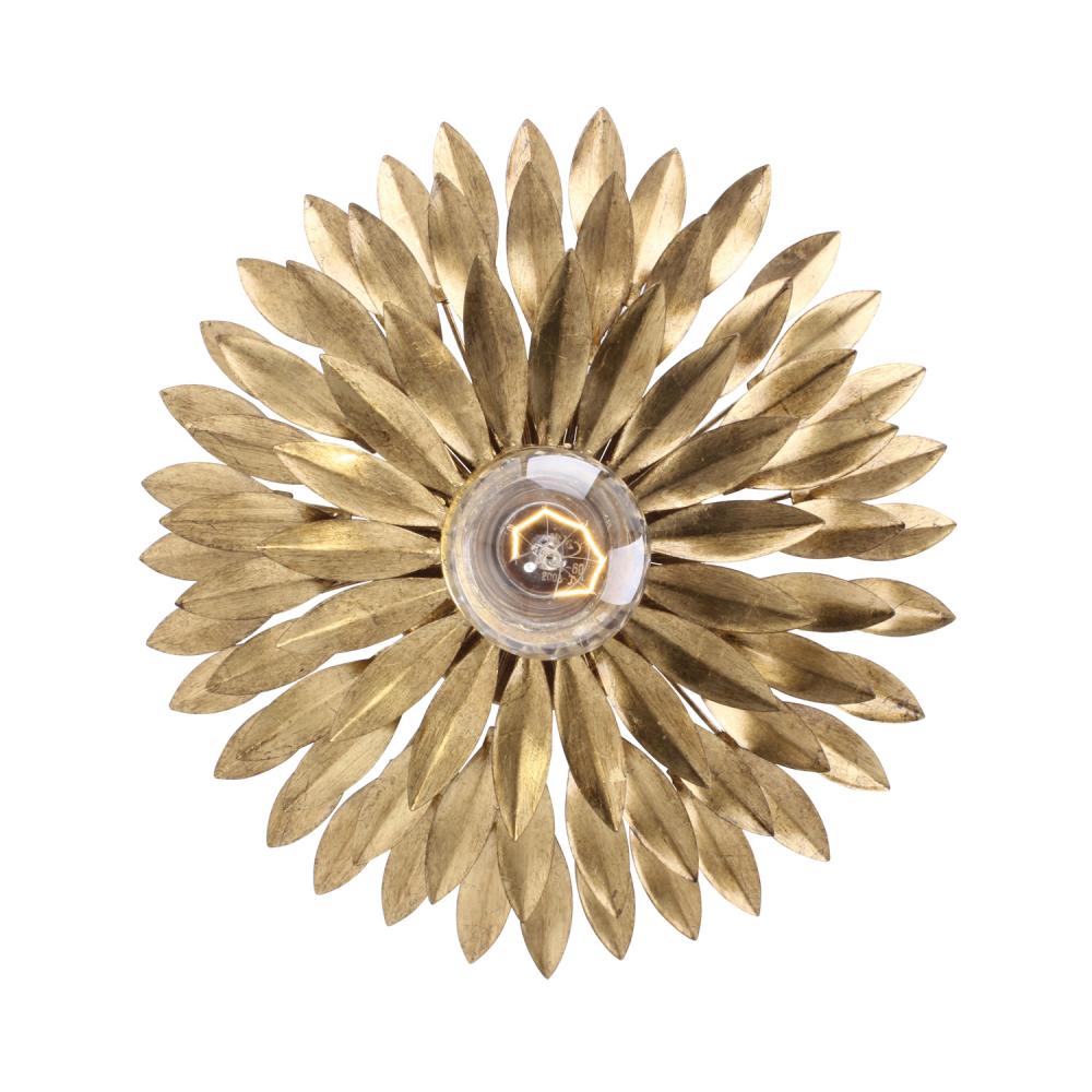 Crystorama BROCHE 500-GA Sconce Contemporary - Antique Gold