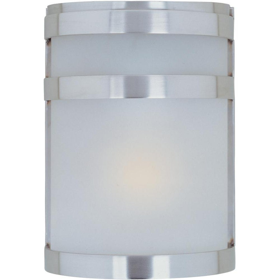 Maxim Lighting 5000FTSST Arc 6.5 Inch Outdoor Wall Lantern – Stainless Steel
