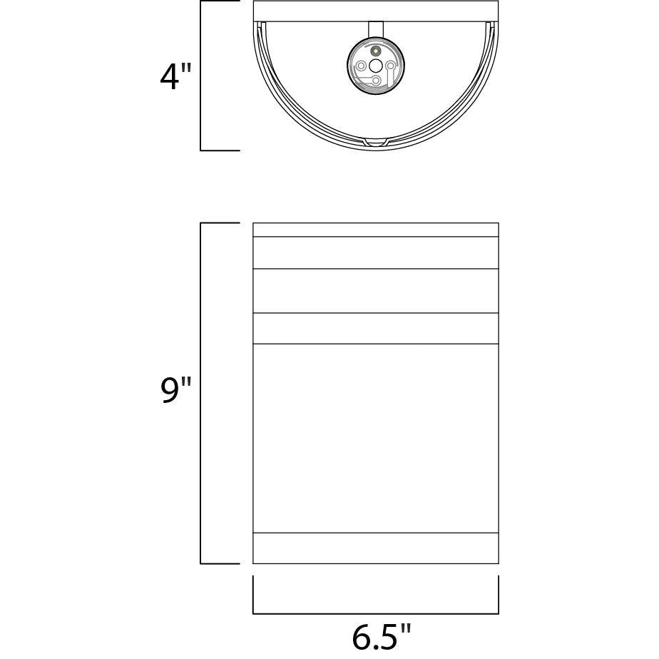 Maxim Lighting ARC 5000FTSST Exterior Contemporary - Steel