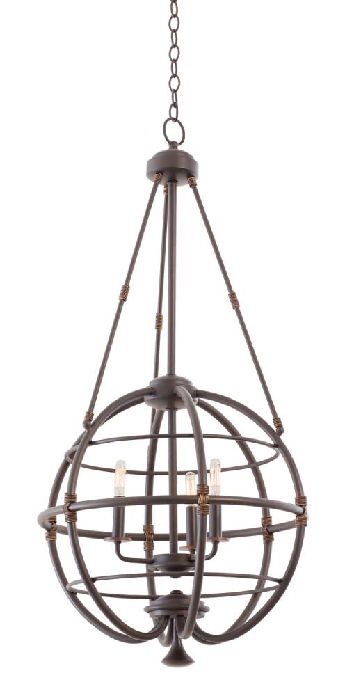 Kalco Lighting LARSON 500451TP Pendant Industrial - Brown